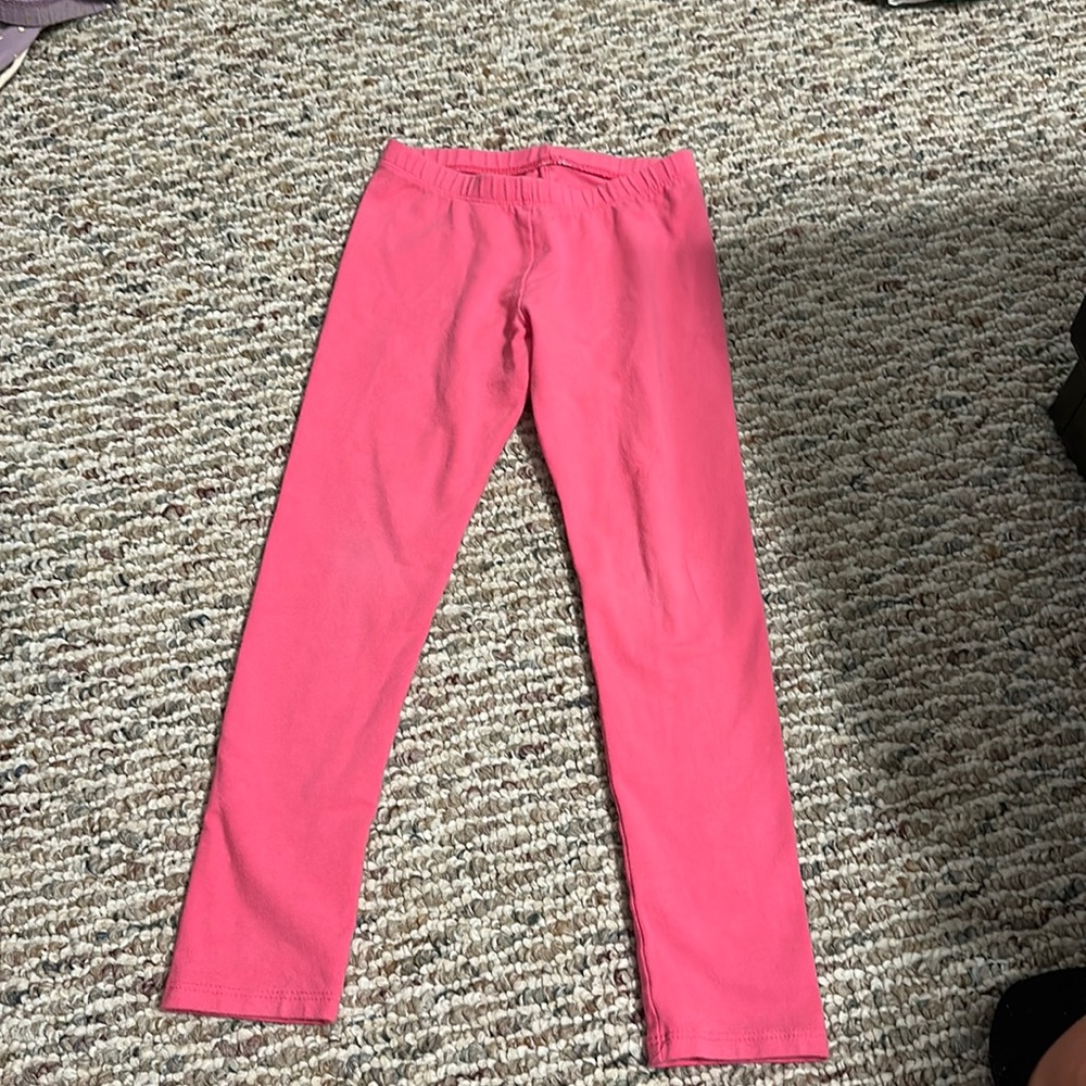 Pink girl leggings